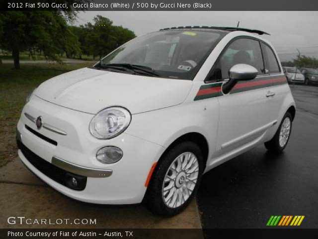 2012 Fiat 500 Gucci in Gucci Bianco (White)