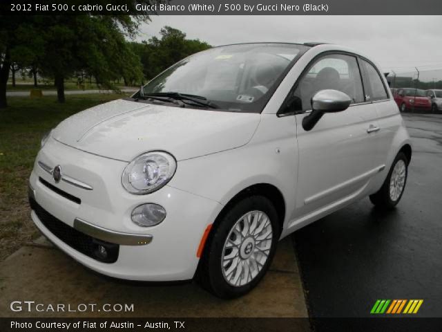 2012 Fiat 500 c cabrio Gucci in Gucci Bianco (White)