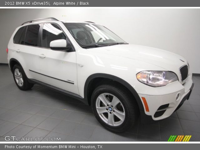 2012 BMW X5 xDrive35i in Alpine White