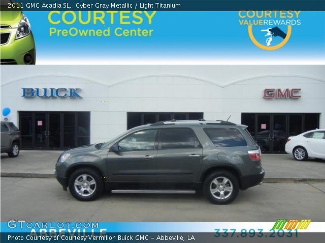 2011 GMC Acadia SL in Cyber Gray Metallic