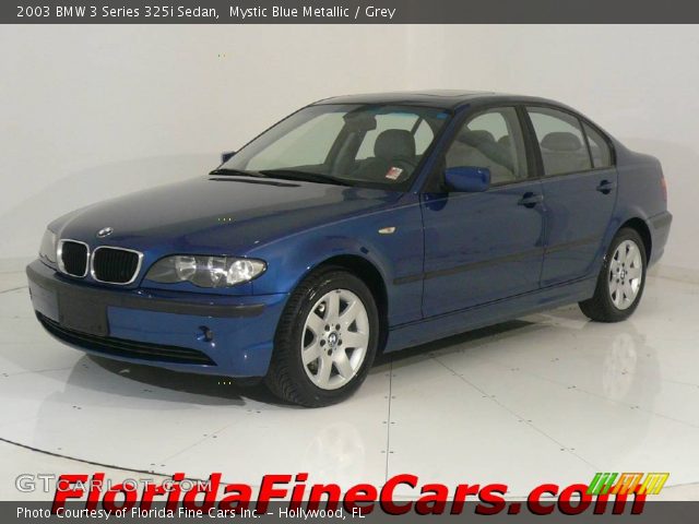 2003 BMW 3 Series 325i Sedan in Mystic Blue Metallic