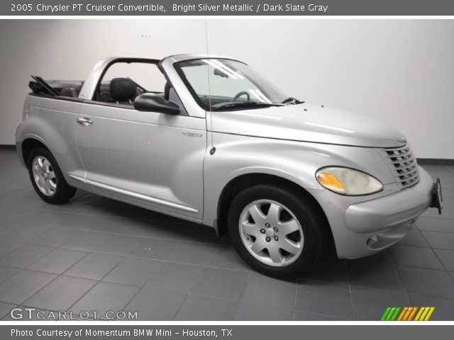 2005 Chrysler PT Cruiser Convertible in Bright Silver Metallic