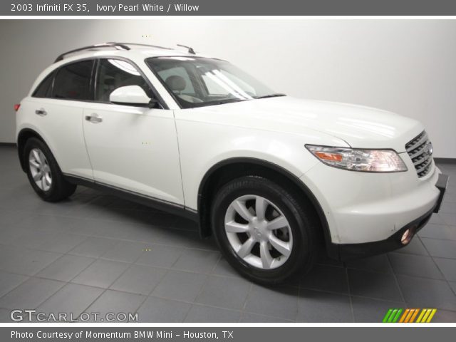 2003 Infiniti FX 35 in Ivory Pearl White