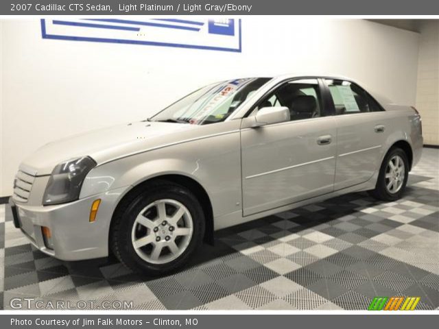 2007 Cadillac CTS Sedan in Light Platinum