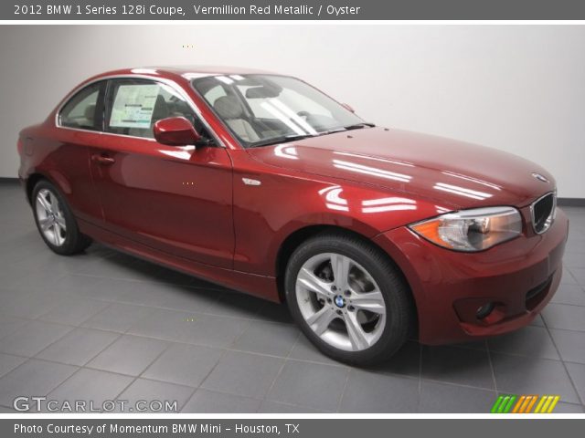 2012 BMW 1 Series 128i Coupe in Vermillion Red Metallic