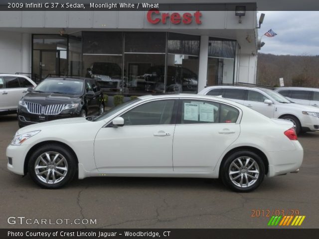 2009 Infiniti G 37 x Sedan in Moonlight White