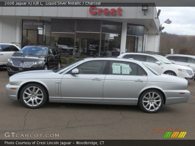 2008 Jaguar XJ XJ8 L in Liquid Silver Metallic