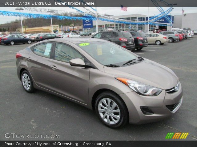 2011 Hyundai Elantra GLS in Desert Bronze