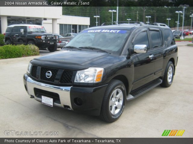 2004 Nissan Armada SE in Galaxy Metallic