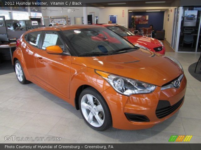 2012 Hyundai Veloster  in Vitamin C