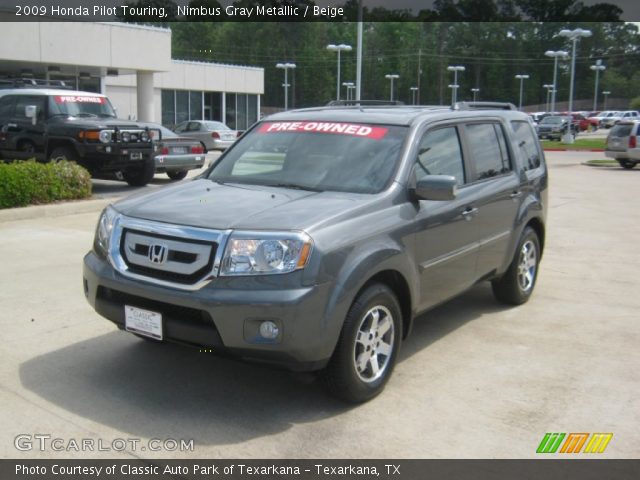 2009 Honda Pilot Touring in Nimbus Gray Metallic