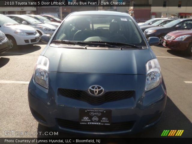 2010 Toyota Yaris 5 Door Liftback in Bayou Blue Pearl