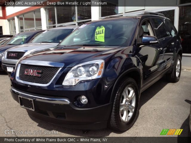 2009 GMC Acadia SLT in Deep Blue Metallic