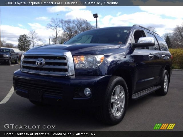 2008 Toyota Sequoia Limited 4WD in Nautical Blue Metallic