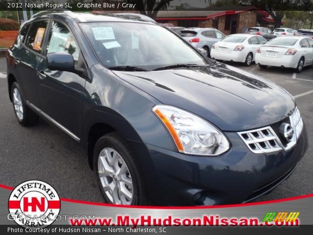 2012 Nissan Rogue SL in Graphite Blue