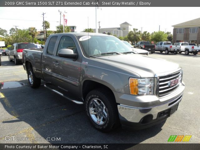 2009 GMC Sierra 1500 SLT Z71 Extended Cab 4x4 in Steel Gray Metallic