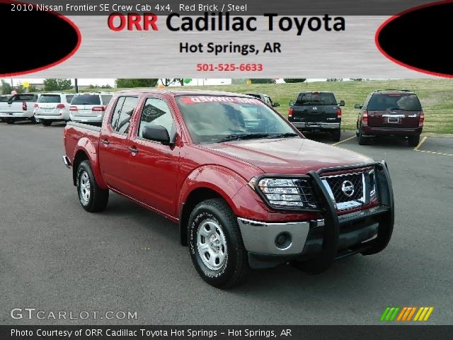 2010 Nissan Frontier SE Crew Cab 4x4 in Red Brick