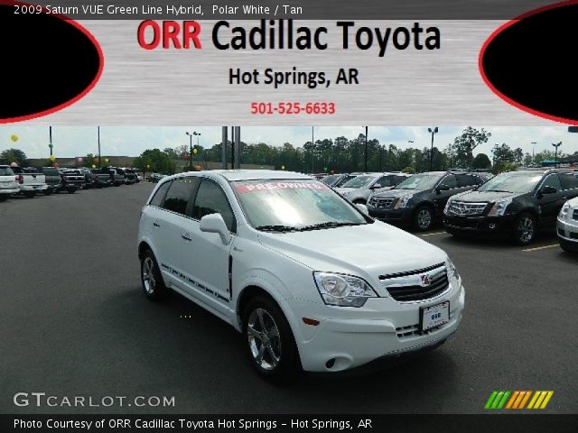 2009 Saturn VUE Green Line Hybrid in Polar White
