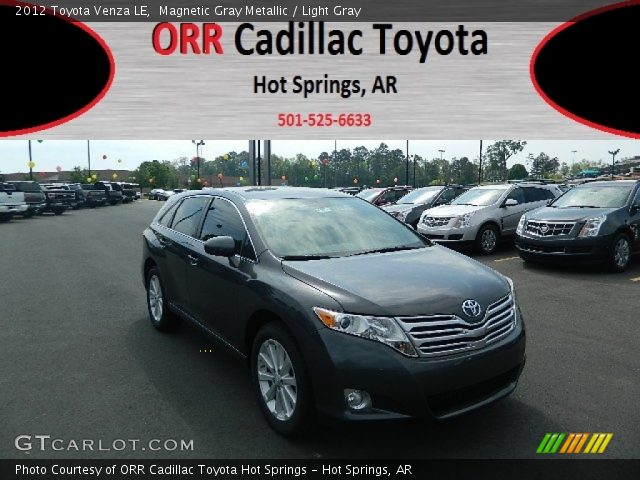 2012 Toyota Venza LE in Magnetic Gray Metallic