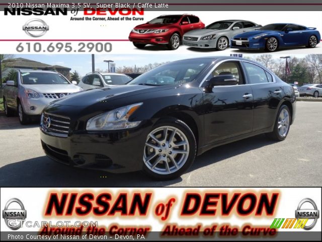 2010 Nissan Maxima 3.5 SV in Super Black