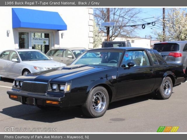 1986 Buick Regal T-Type Grand National in Black