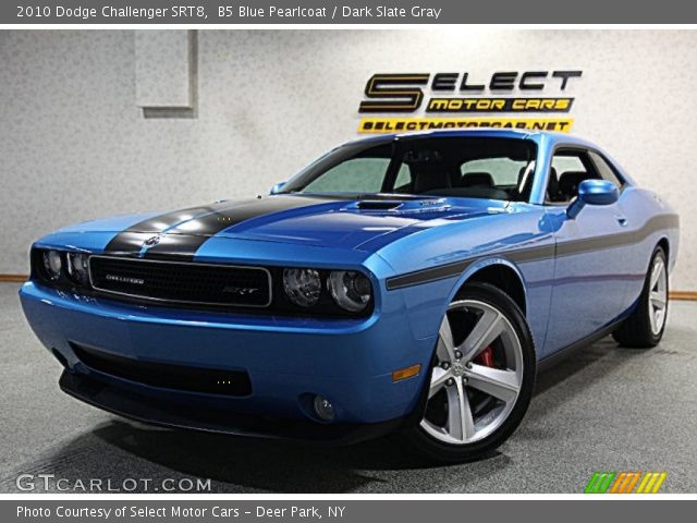 2010 Dodge Challenger SRT8 in B5 Blue Pearlcoat