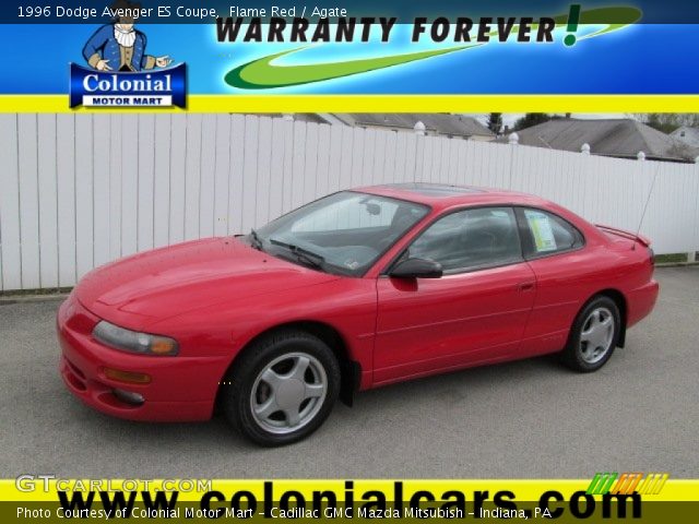 1996 Dodge Avenger ES Coupe in Flame Red