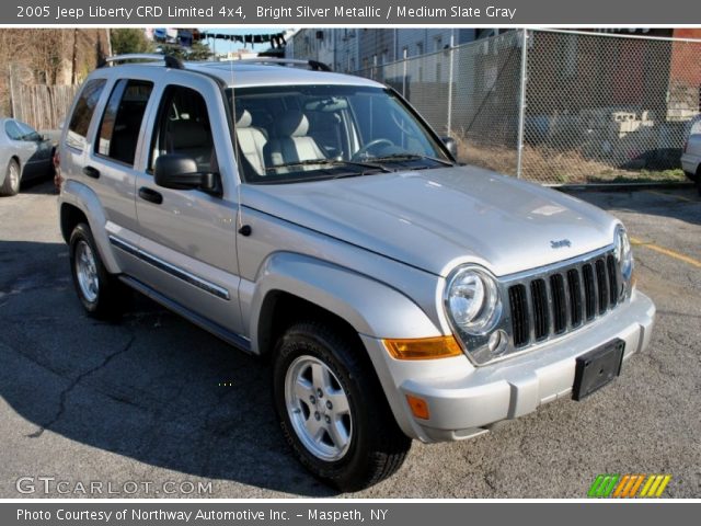2005 Jeep Liberty CRD Limited 4x4 in Bright Silver Metallic