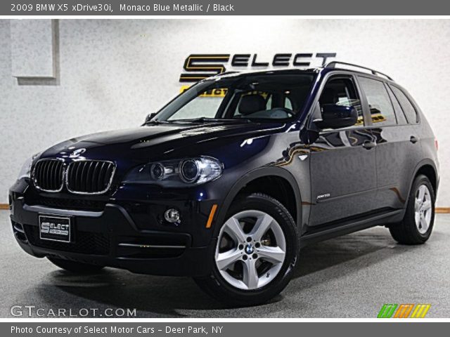2009 BMW X5 xDrive30i in Monaco Blue Metallic