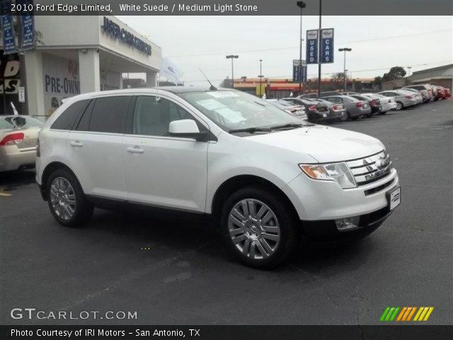 2010 Ford Edge Limited in White Suede