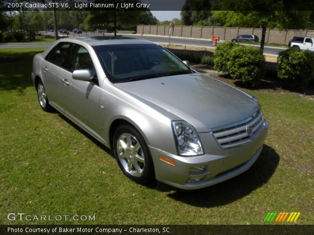 2007 Cadillac STS V6 in Light Platinum