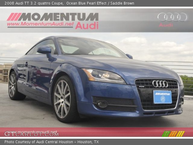 2008 Audi TT 3.2 quattro Coupe in Ocean Blue Pearl Effect