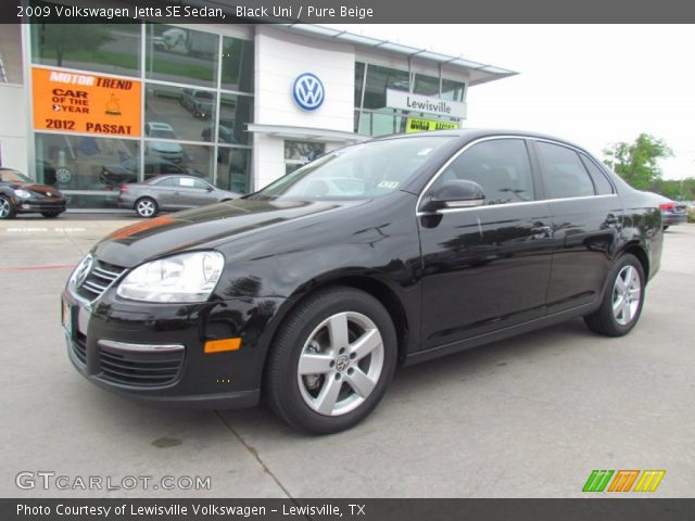 2009 Volkswagen Jetta SE Sedan in Black Uni