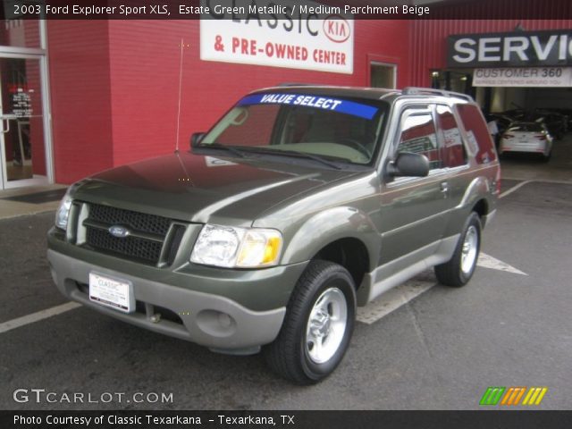 2003 Ford Explorer Sport XLS in Estate Green Metallic