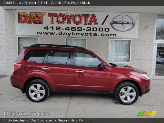 2009 Subaru Forester 2.5 XT in Camellia Red Pearl