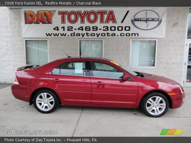 2008 Ford Fusion SEL in Redfire Metallic
