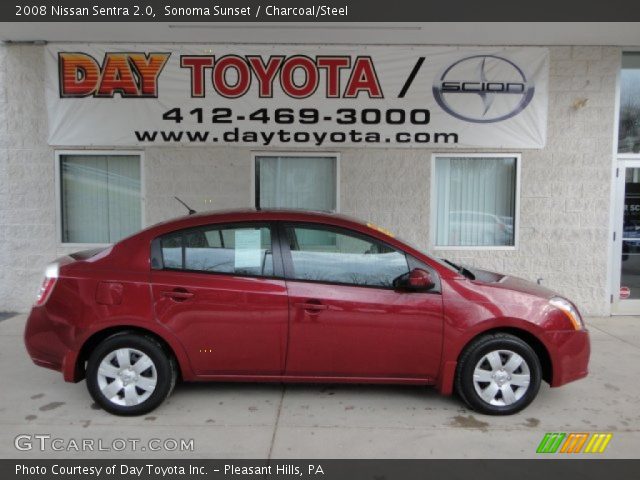 2008 Nissan Sentra 2.0 in Sonoma Sunset