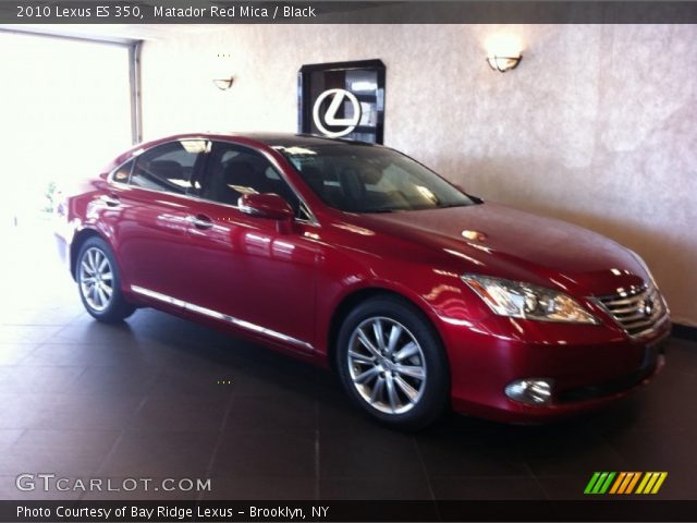 2010 Lexus ES 350 in Matador Red Mica