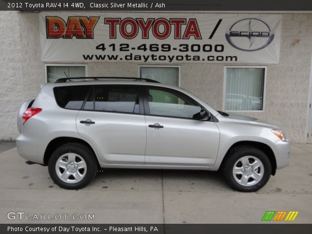 2012 Toyota RAV4 I4 4WD in Classic Silver Metallic