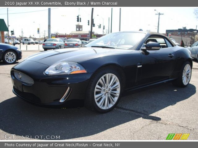 2010 Jaguar XK XK Convertible in Ebony Black