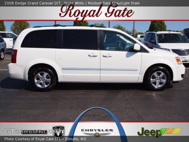 2008 Dodge Grand Caravan SXT in Stone White