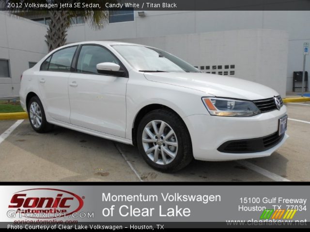 2012 Volkswagen Jetta SE Sedan in Candy White