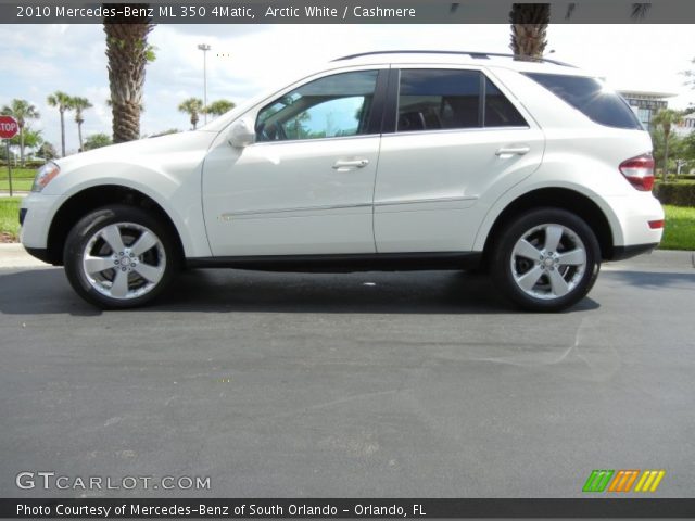 2010 Mercedes-Benz ML 350 4Matic in Arctic White
