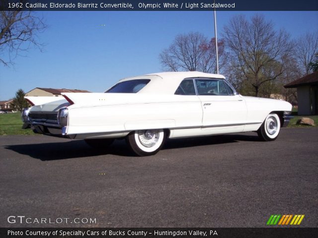 1962 Cadillac Eldorado Biarritz Convertible in Olympic White