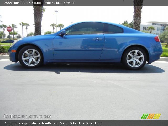 2005 Infiniti G 35 Coupe in Athens Blue