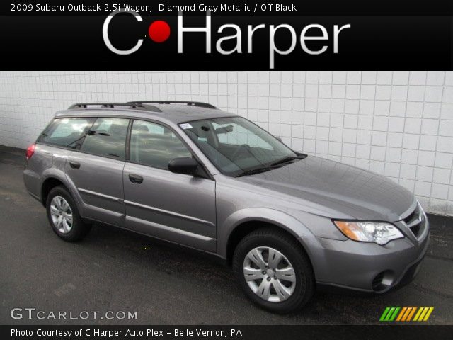 2009 Subaru Outback 2.5i Wagon in Diamond Gray Metallic