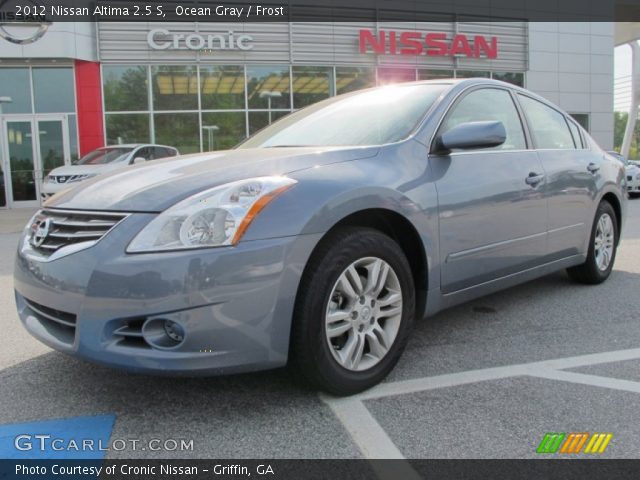 2012 Nissan Altima 2.5 S in Ocean Gray