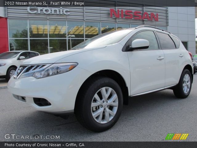 2012 Nissan Murano SL in Pearl White