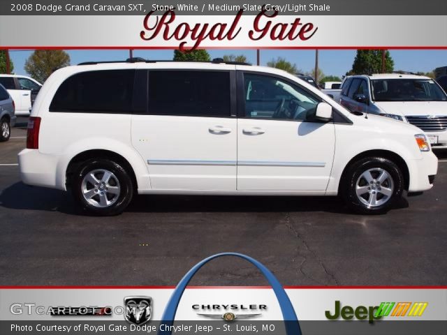 2008 Dodge Grand Caravan SXT in Stone White