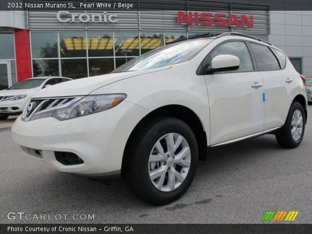 2012 Nissan Murano SL in Pearl White